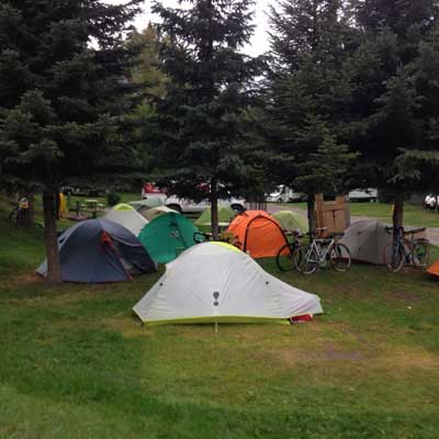Campground Scene