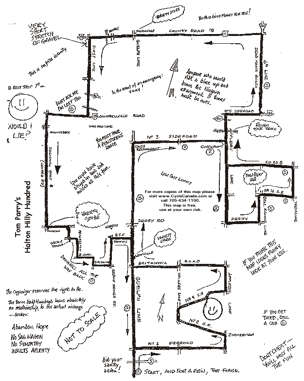 Halton Hilly Hundred Map