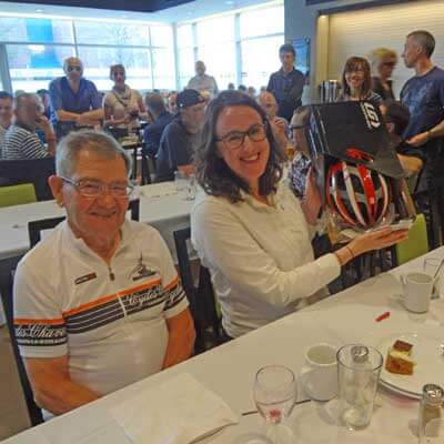 Dinner on the Cycle Canada Century Ride