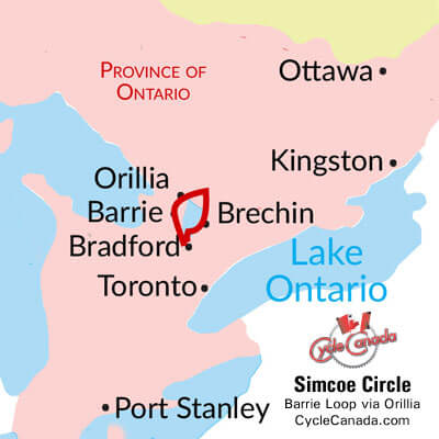 Simcoe Circle Map