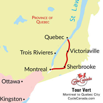 Tour Vert Map