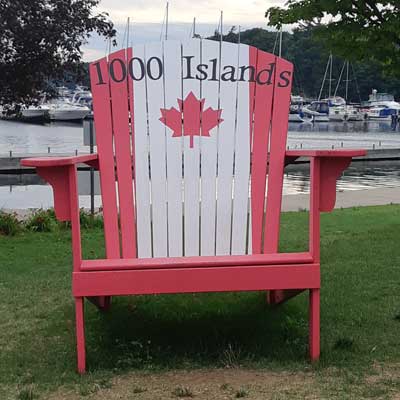 thousand islands bicycle tour chair